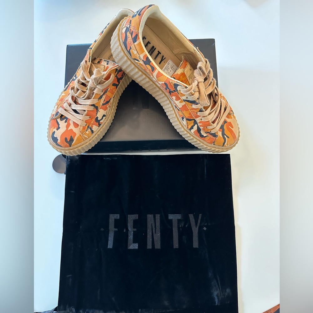 PUMA X Fenty Rihanna Suede Creepers Sneakers